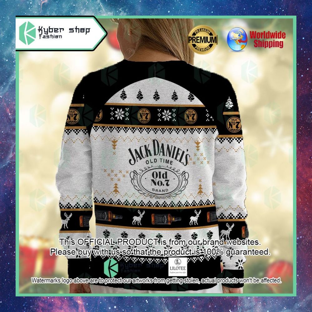 jack daniels old time christmas sweater 1 183