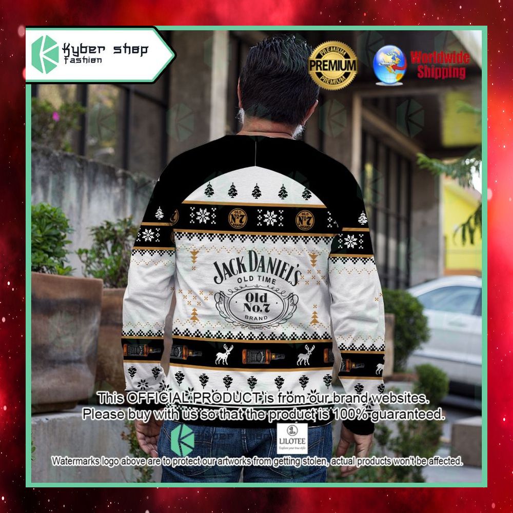 jack daniels old time christmas sweater 1 960