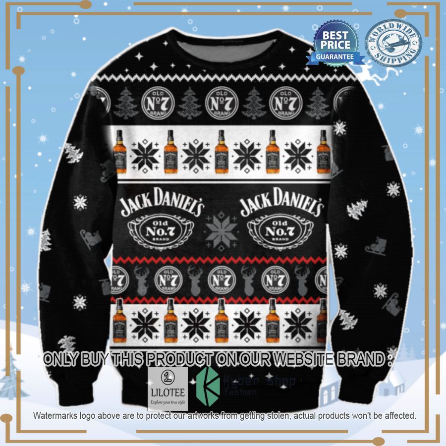 Jack Daniel's Ugly Christmas Sweater - LIMITED EDITION 2