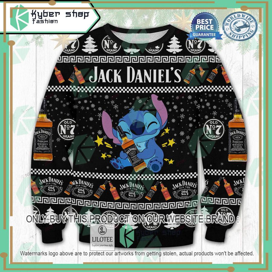 jack daniels ugly christmas sweater 1 56280