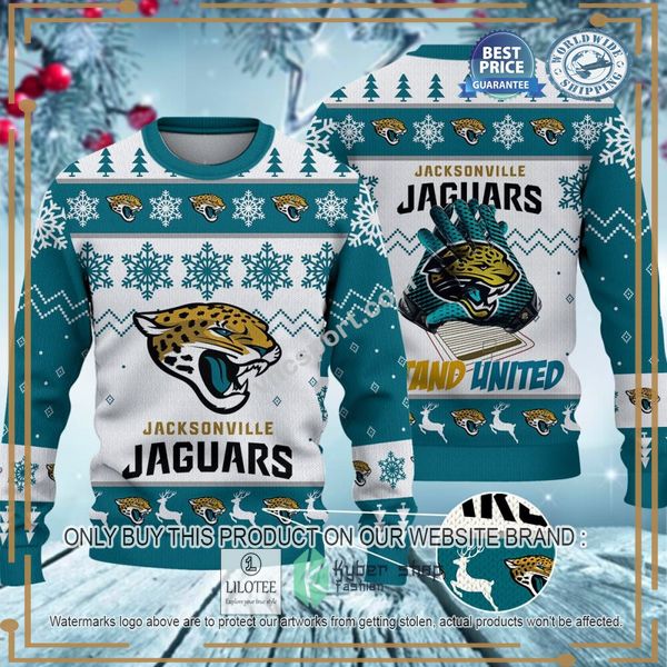 jacksonville jaguars stand united christmas sweater 1 95201