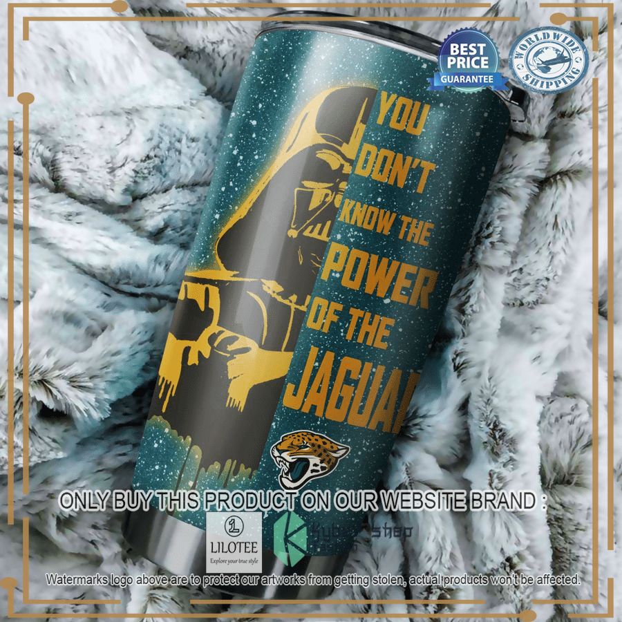 jacksonville jaguars stars wars you dont know the power tumbler 1 54200