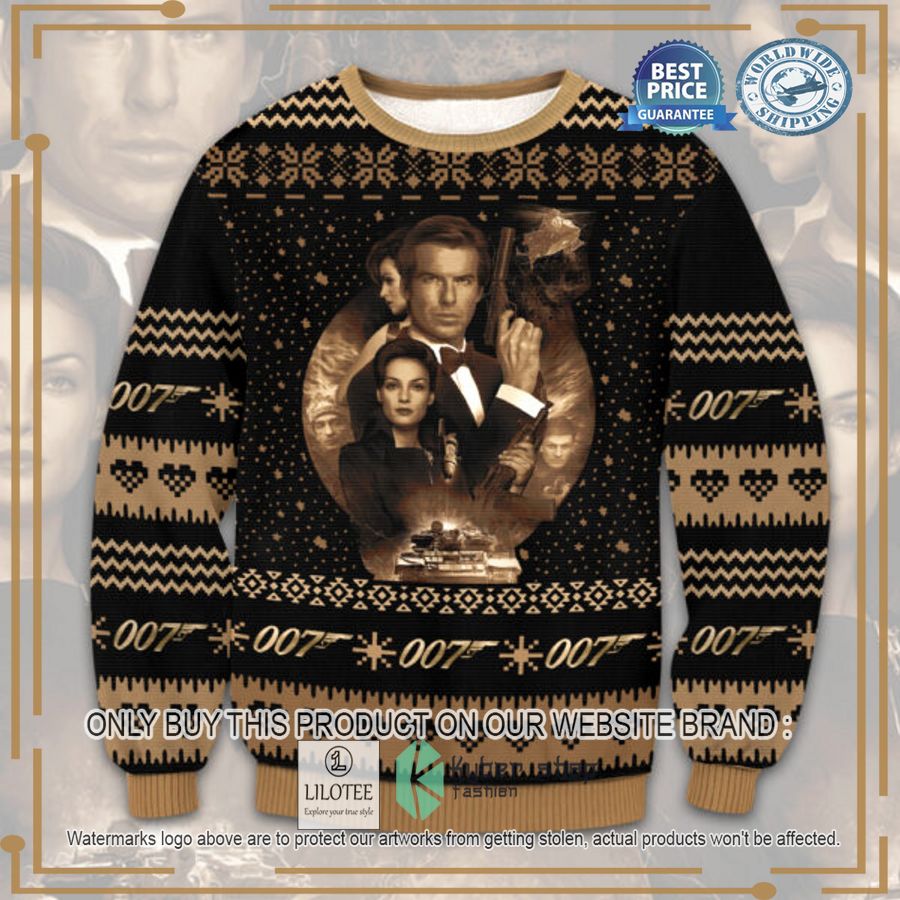 james bond 007 christmas sweater 1 5573