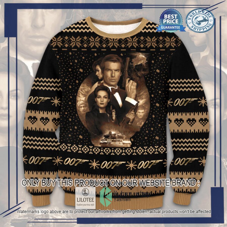 james bond 007 christmas sweater 1 81877