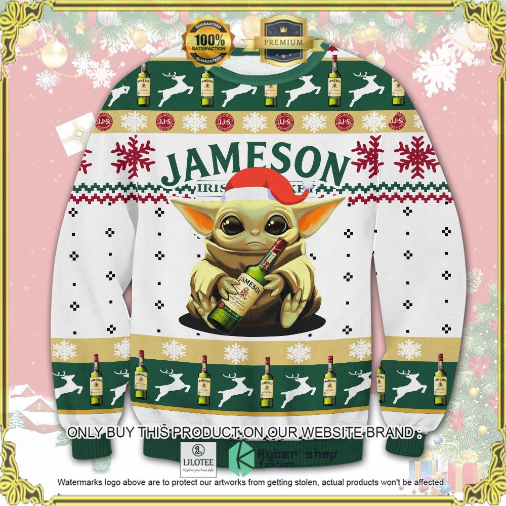jameson baby yoda hug knitted christmas sweater 1 29985