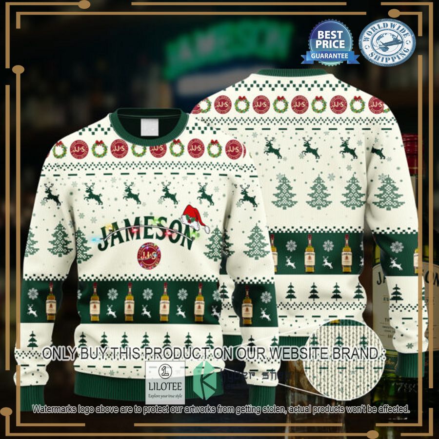 Jameson Santa Hat Ugly Christmas Sweater - LIMITED EDITION 2