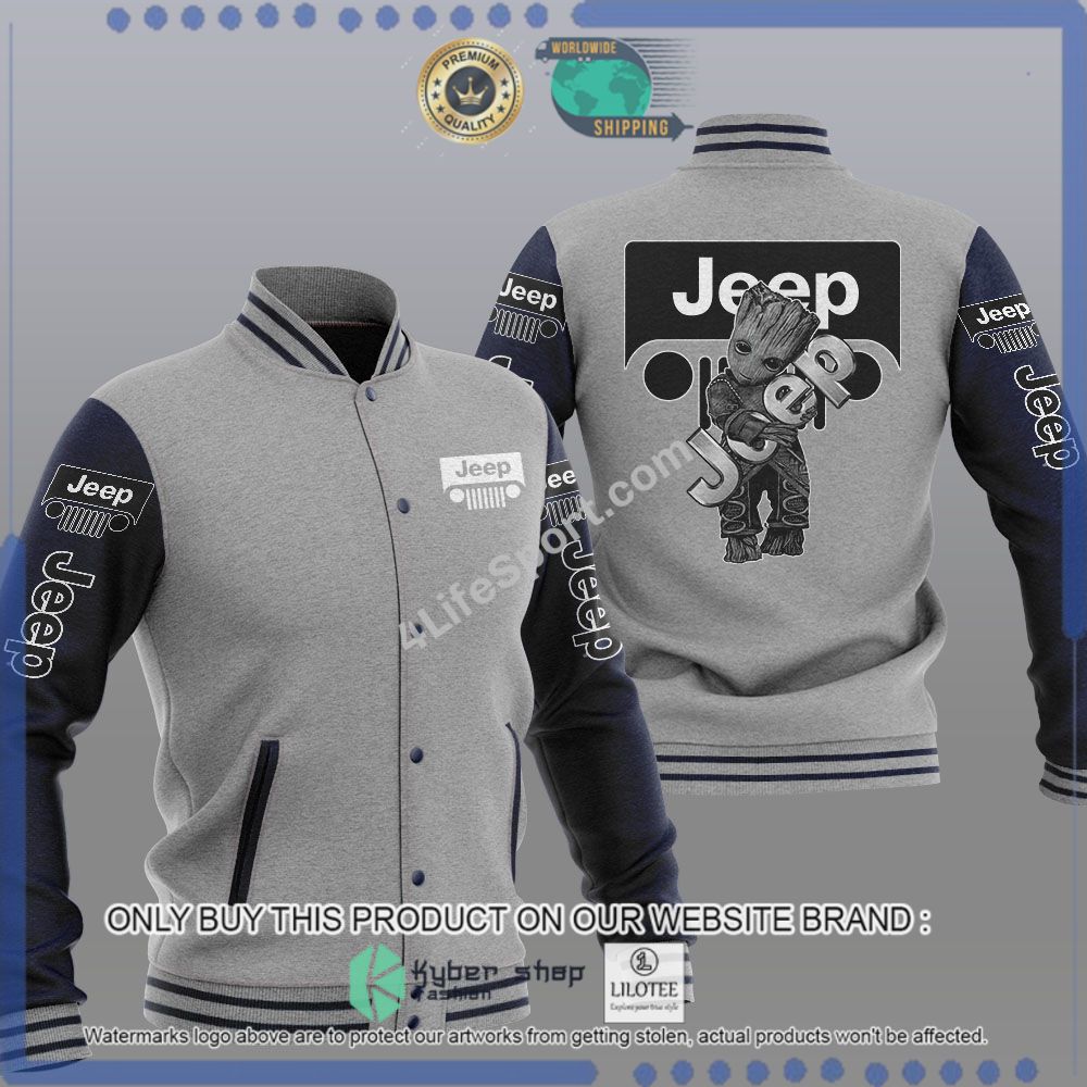 jeep baby groot hug baseball jacket 1 49452