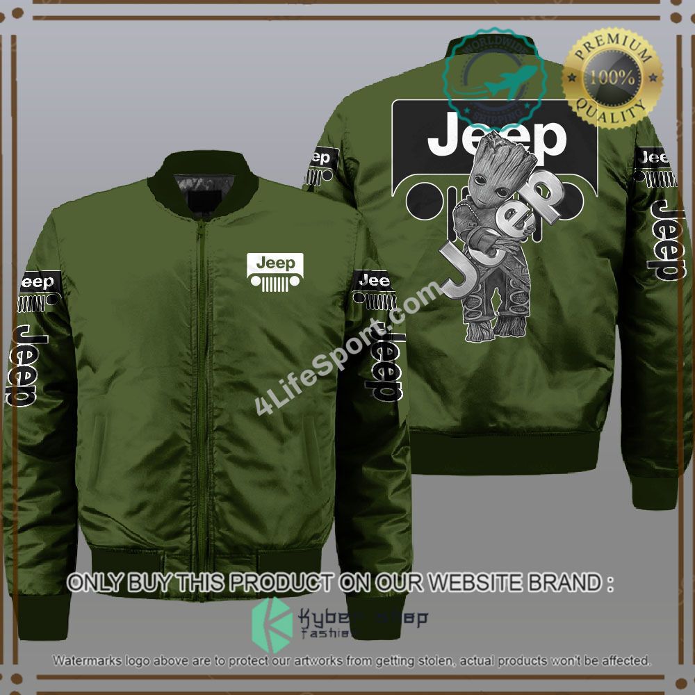 jeep baby groot hug bomber jacket 1 49570