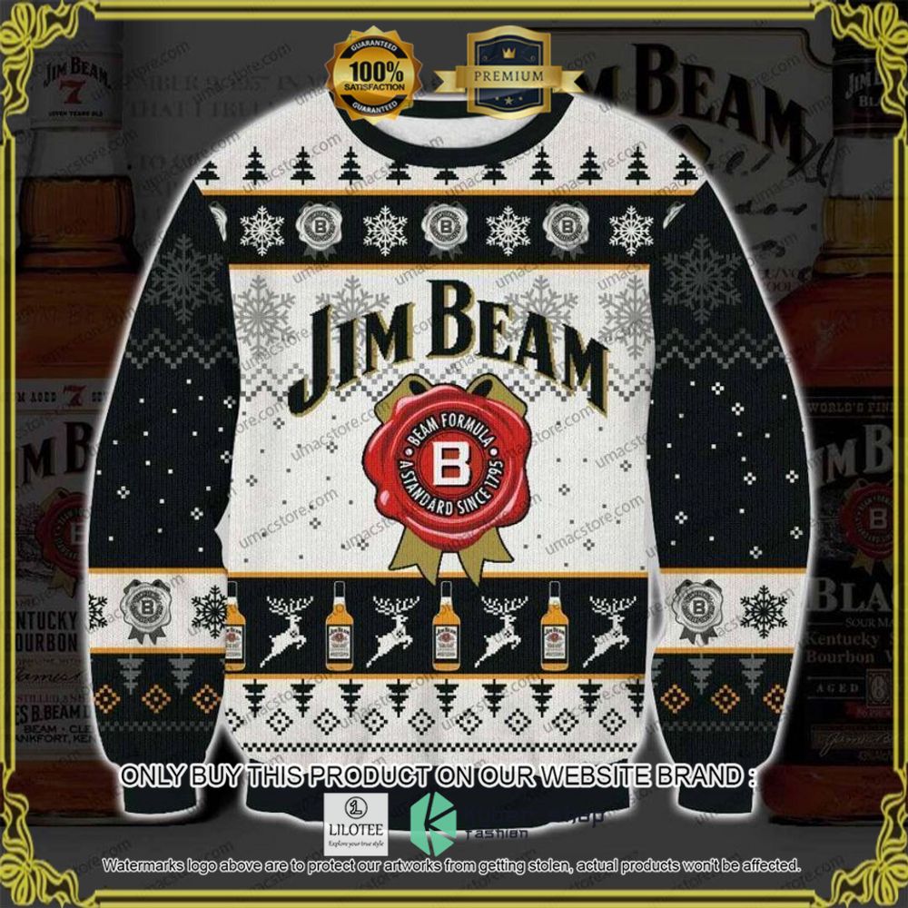 jim beam knitted christmas sweater 1 41519