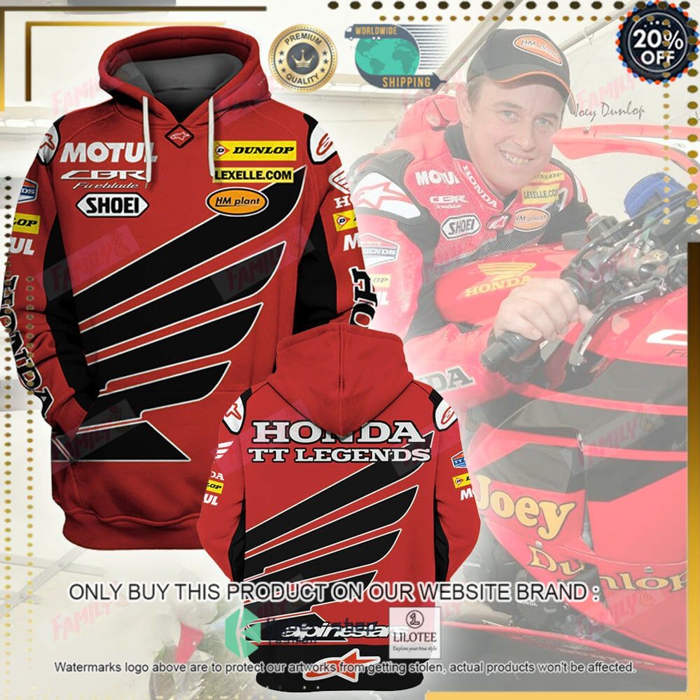 joey dunlop racing honda tt legends 3d hoodie shirt 1 41915