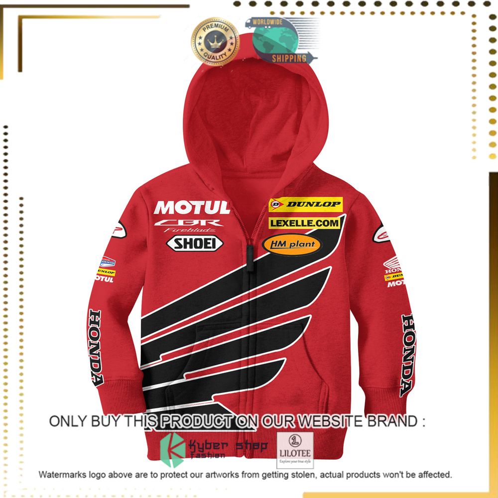 joey dunlop racing honda tt legends red black 3d hoodie shirt 4 78851