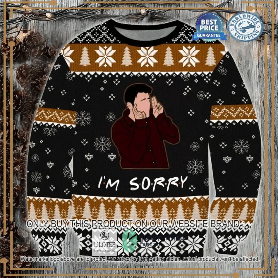 joey friends tv show im sorry ugly sweater 1 33763