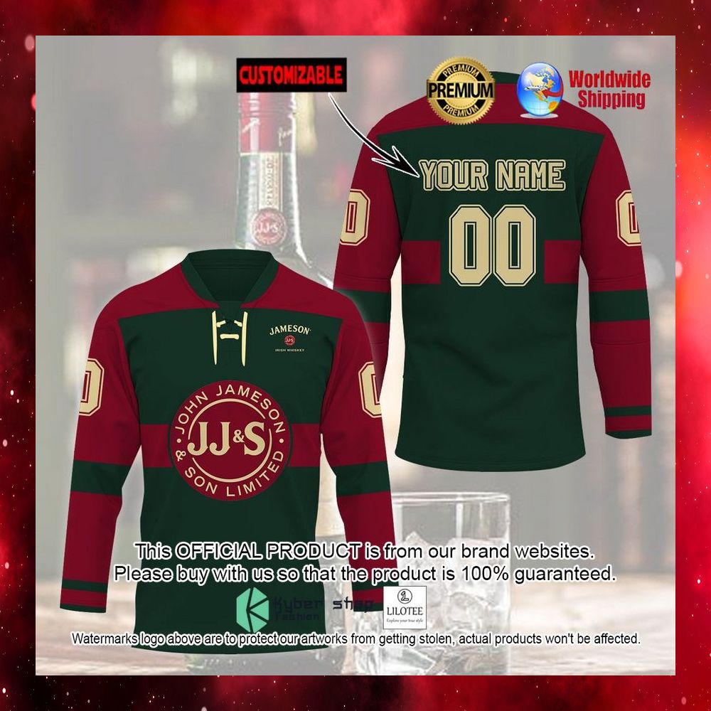 john jameson limited personalized hockey jersey 1 120