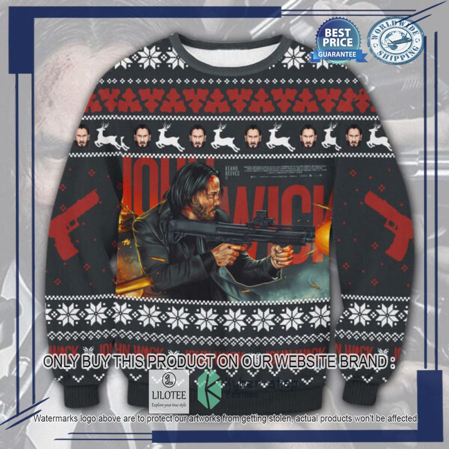 john wick christmas sweater 1 67751