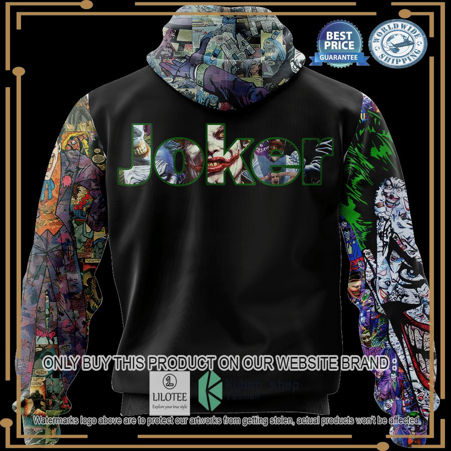 joker supervillain dc comics universe hoodie hoodie mask 2 6870