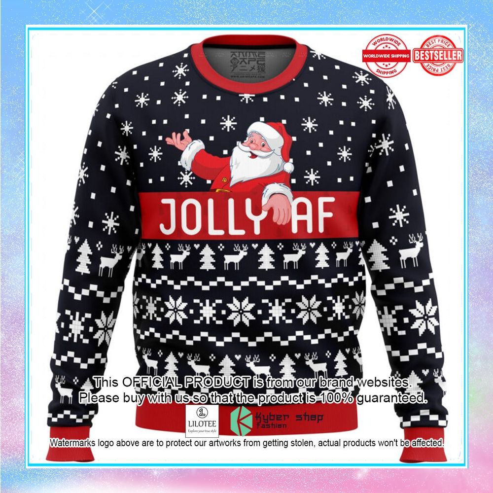 jolly af santa claus sweater christmas 1 392