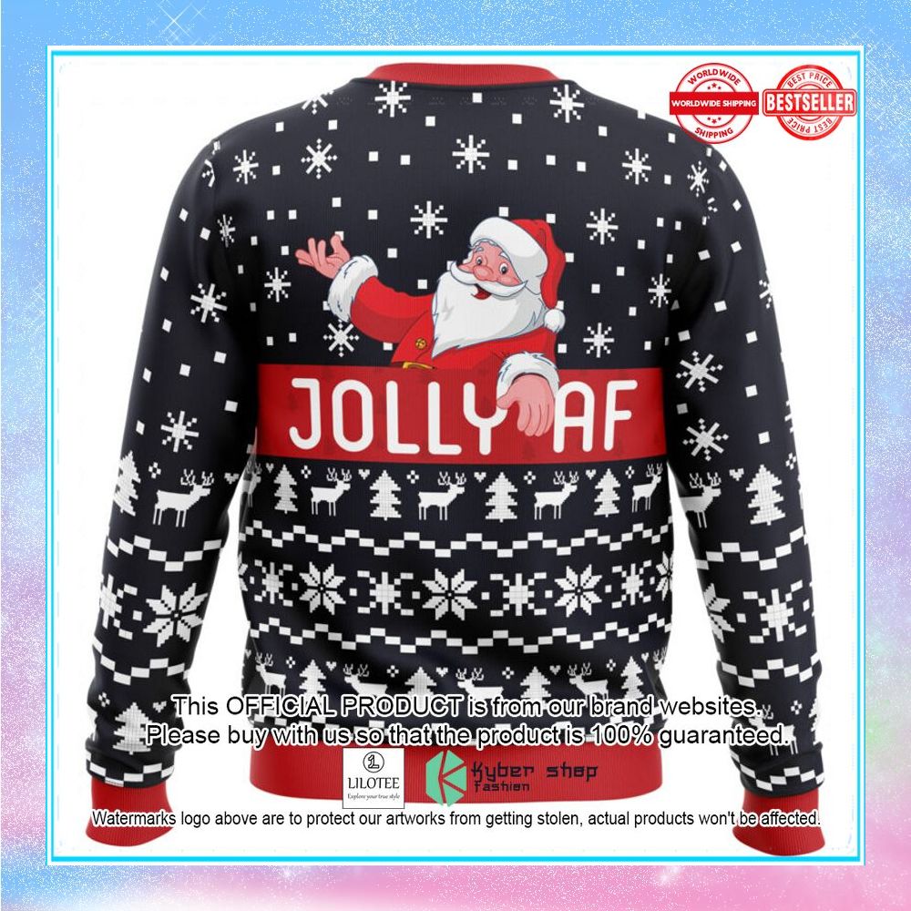 jolly af santa claus sweater christmas 2 204