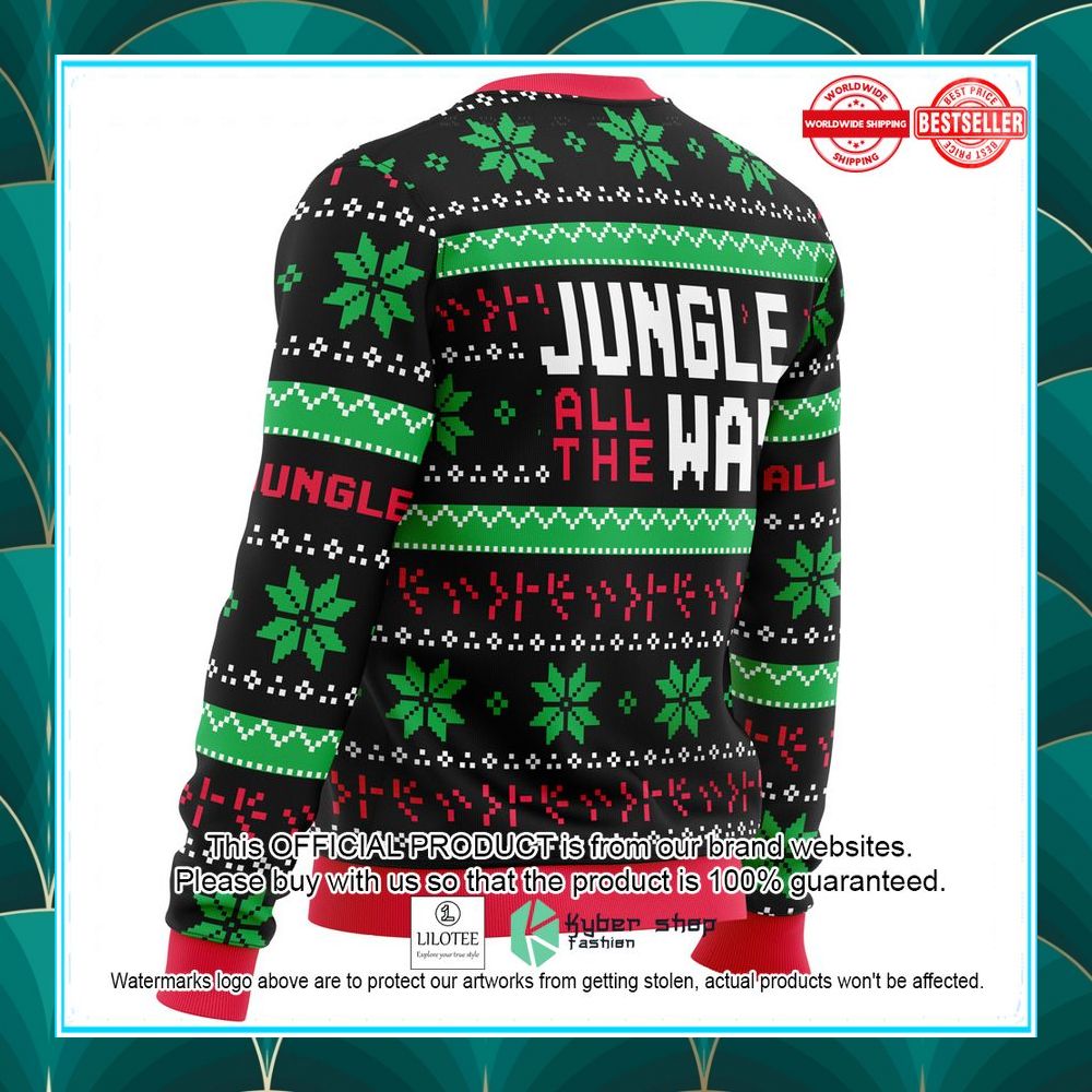 jungle all the way arnold schwarzenegger christmas sweater 4 291