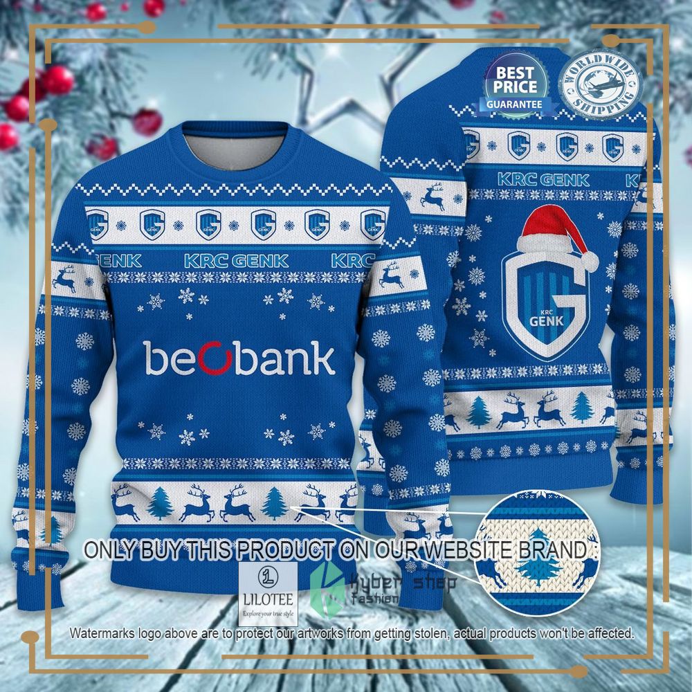 K.R.C. Genk Ugly Christmas Sweater 7