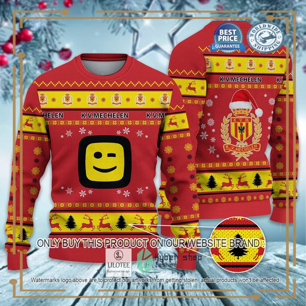 K.V. Mechelen Ugly Christmas Sweater 7