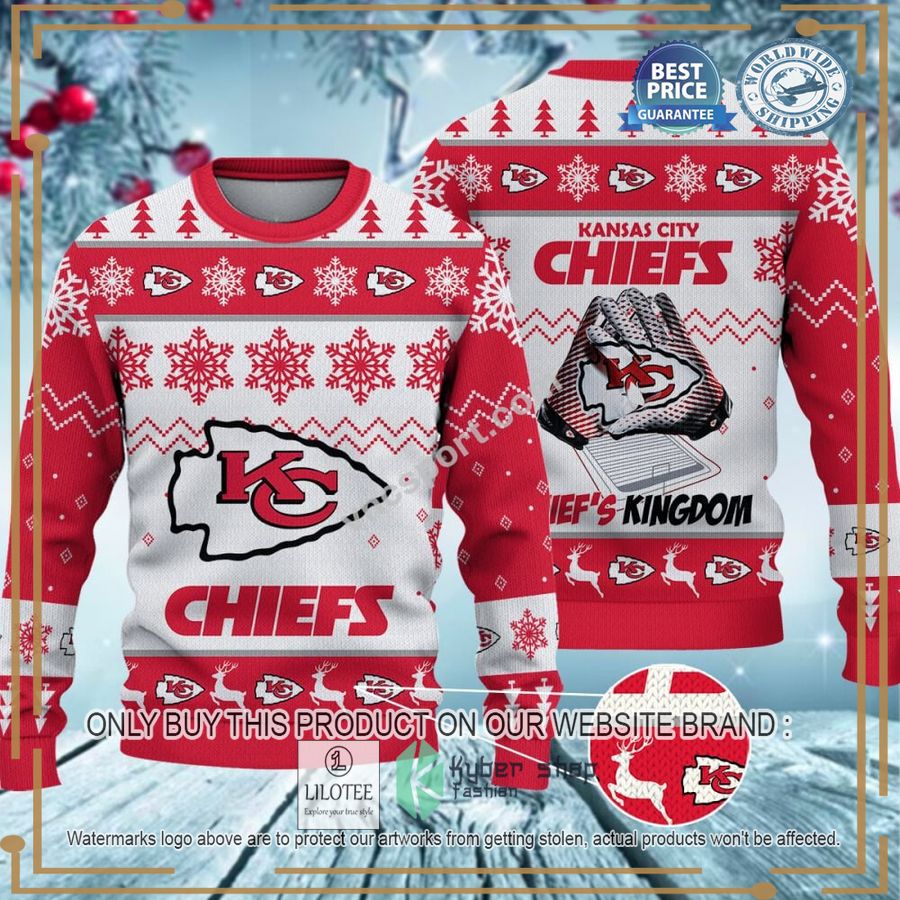 kansas city chiefs nfl christmas sweater 1 21112