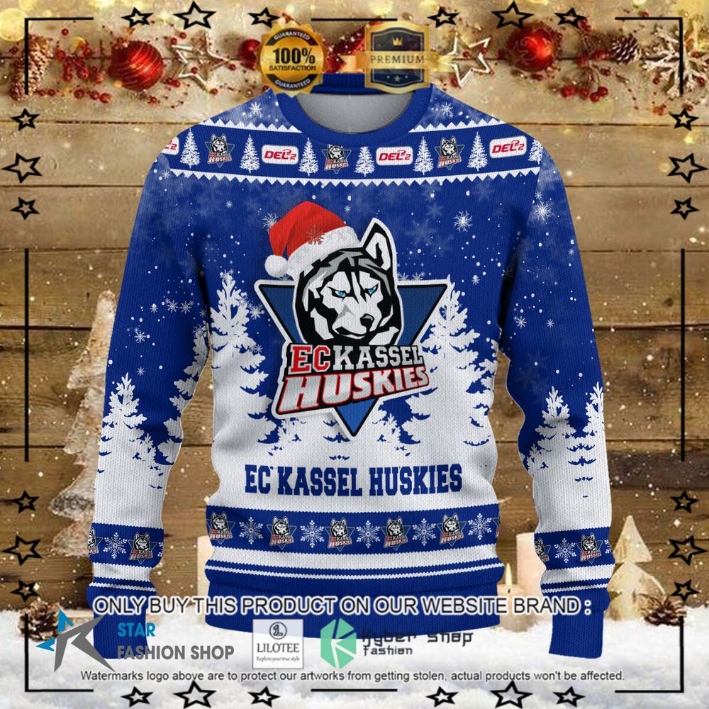 kassel huskies blue white christmas sweater 1 37534