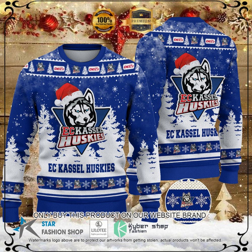 kassel huskies blue white christmas sweater 1 73260