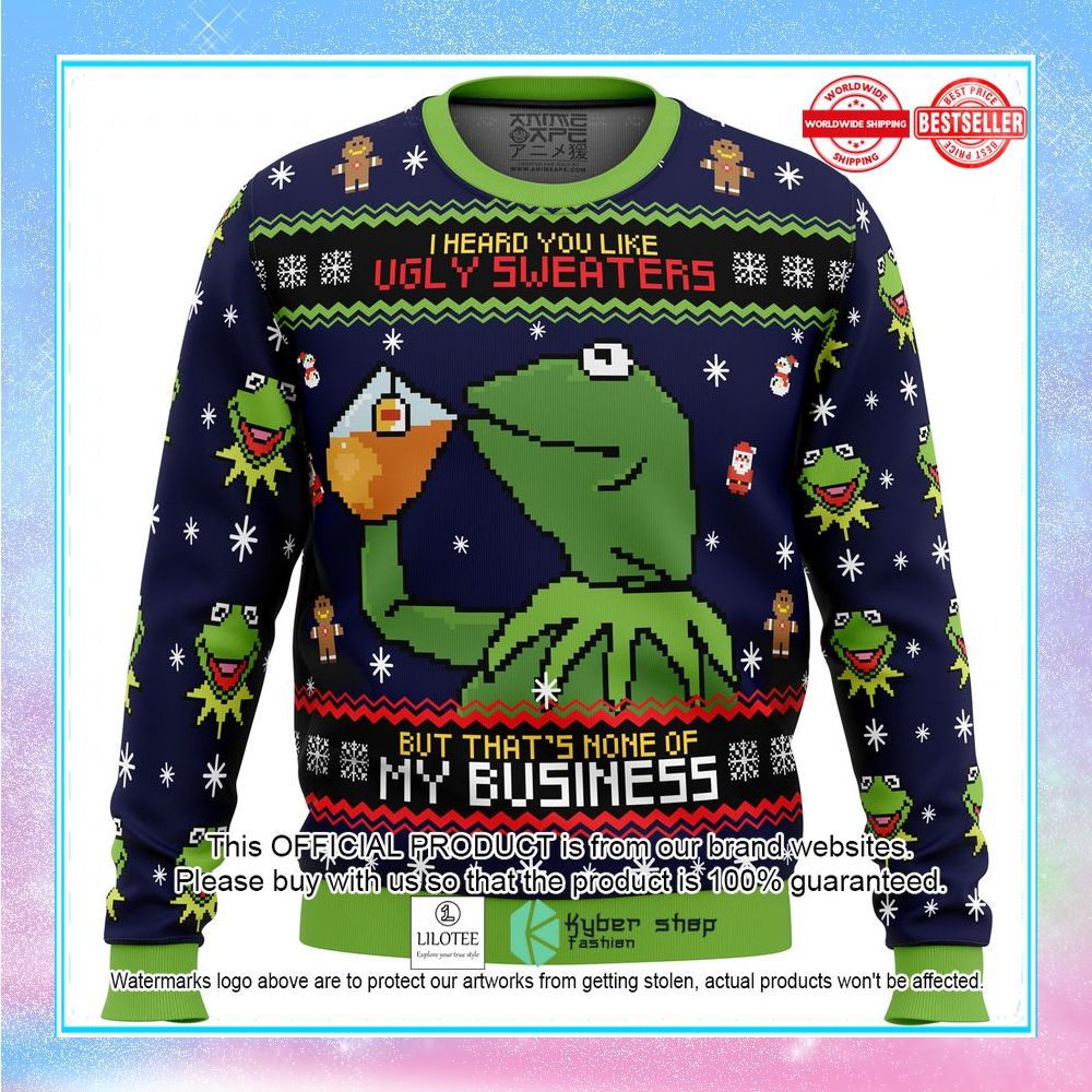 kermit the frog christmas sweater 1 861