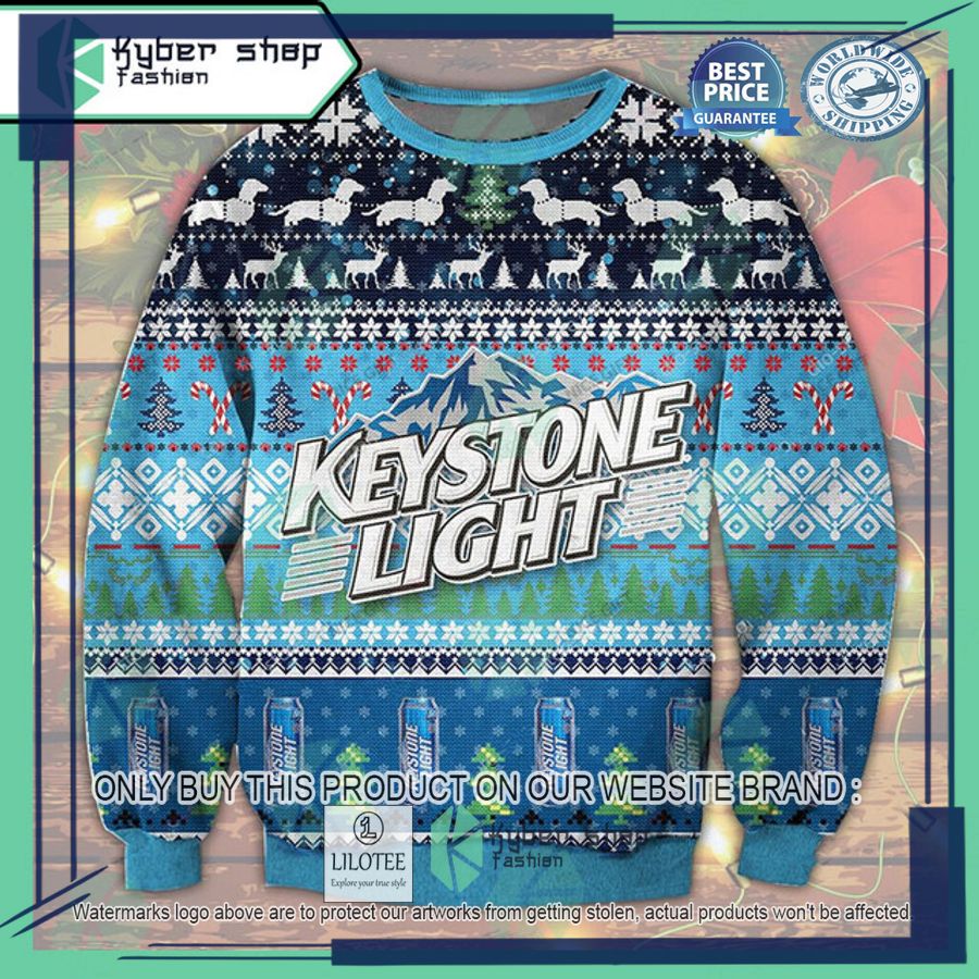keystone light ugly christmas sweater 1 27278