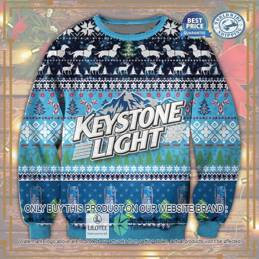 Keystone Light Ugly Christmas Sweater - LIMITED EDITION 2