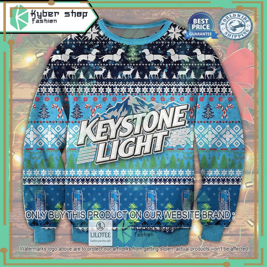keystone light ugly christmas sweater 1 79600