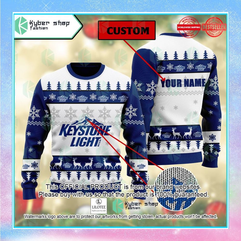keystone light ugly sweater 1 252