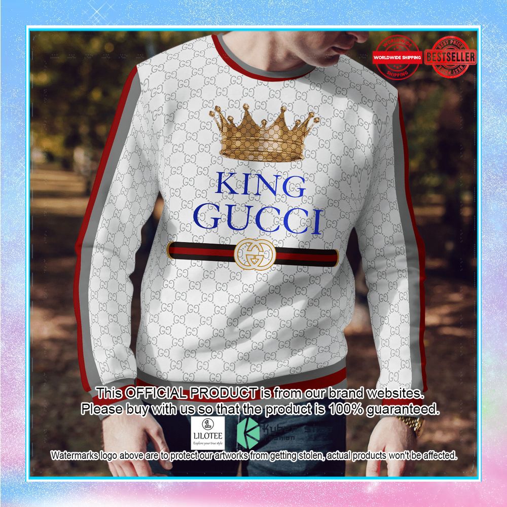 king gucci white sweater leggings 2 452