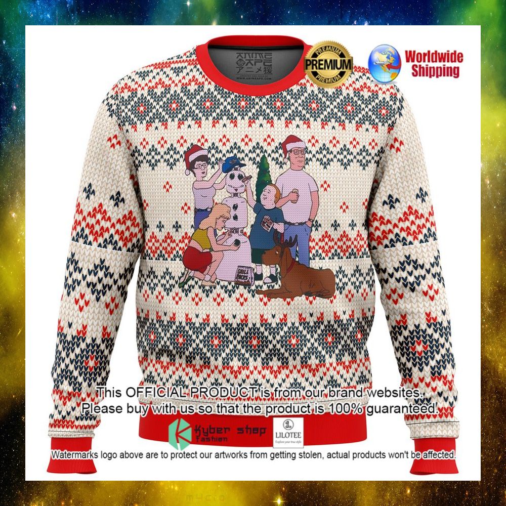 king of the hill christmas sweater 1 108