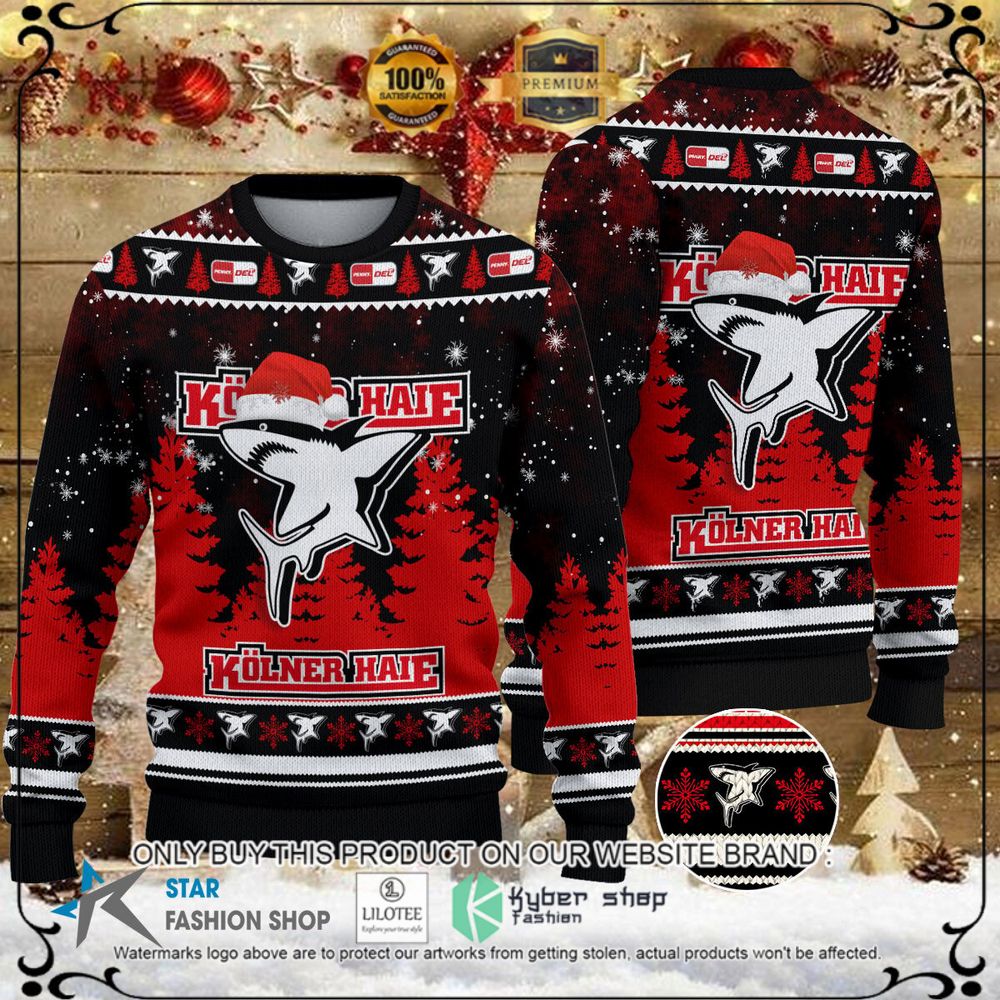 kolner haie black red christmas sweater 1 61004