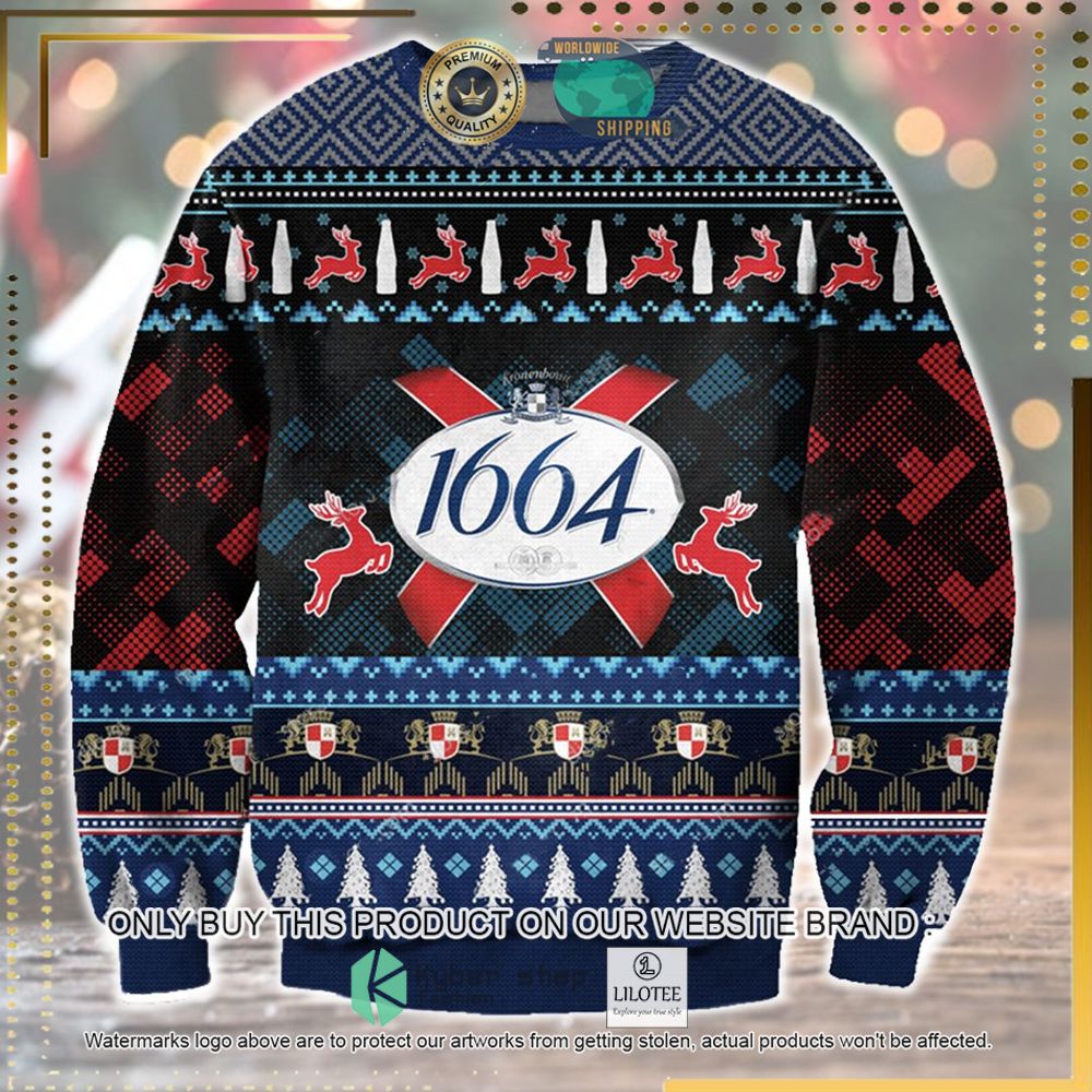 kronenbourg 1664 knitted christmas sweater 1 63556