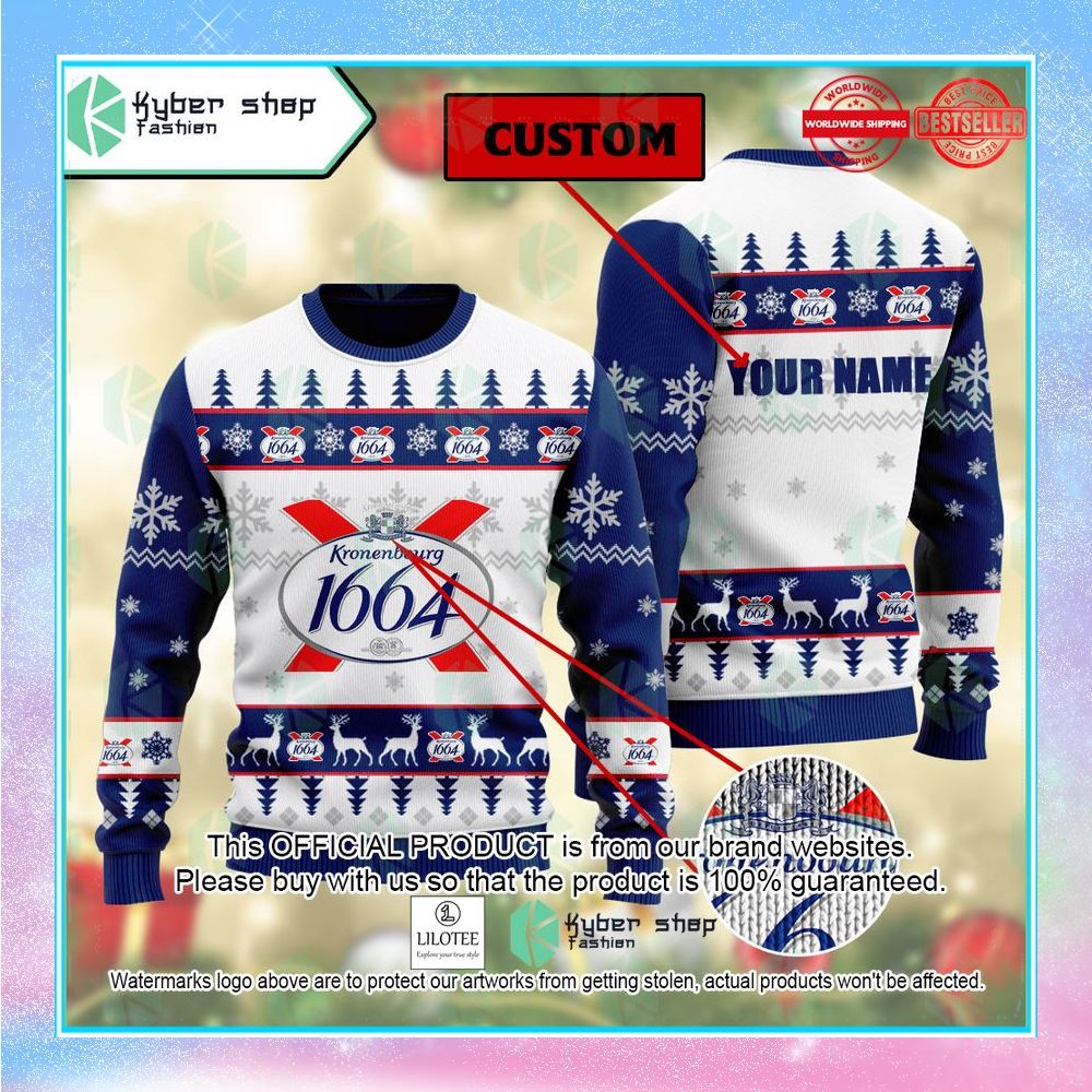 kronenbourg 1664 ugly sweater 1 933