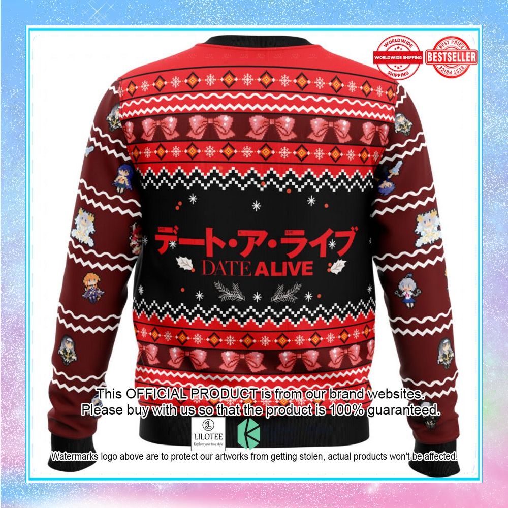 kurumi tokisaki date a live sweater christmas 2 648