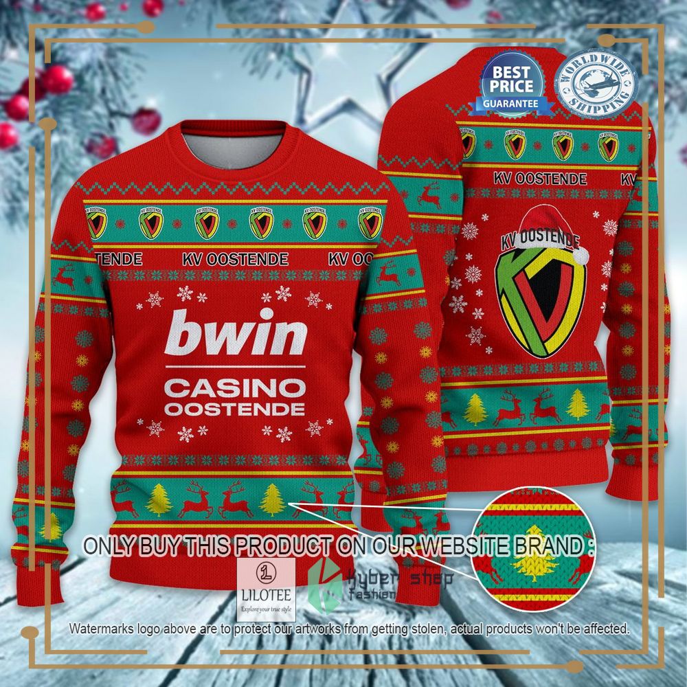 KV Oostende Ugly Christmas Sweater 7