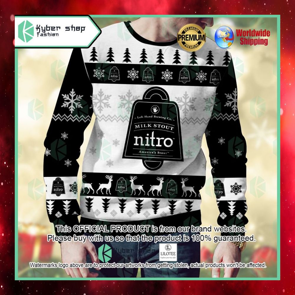 left hand milk stout nitro ugly sweater 1 828