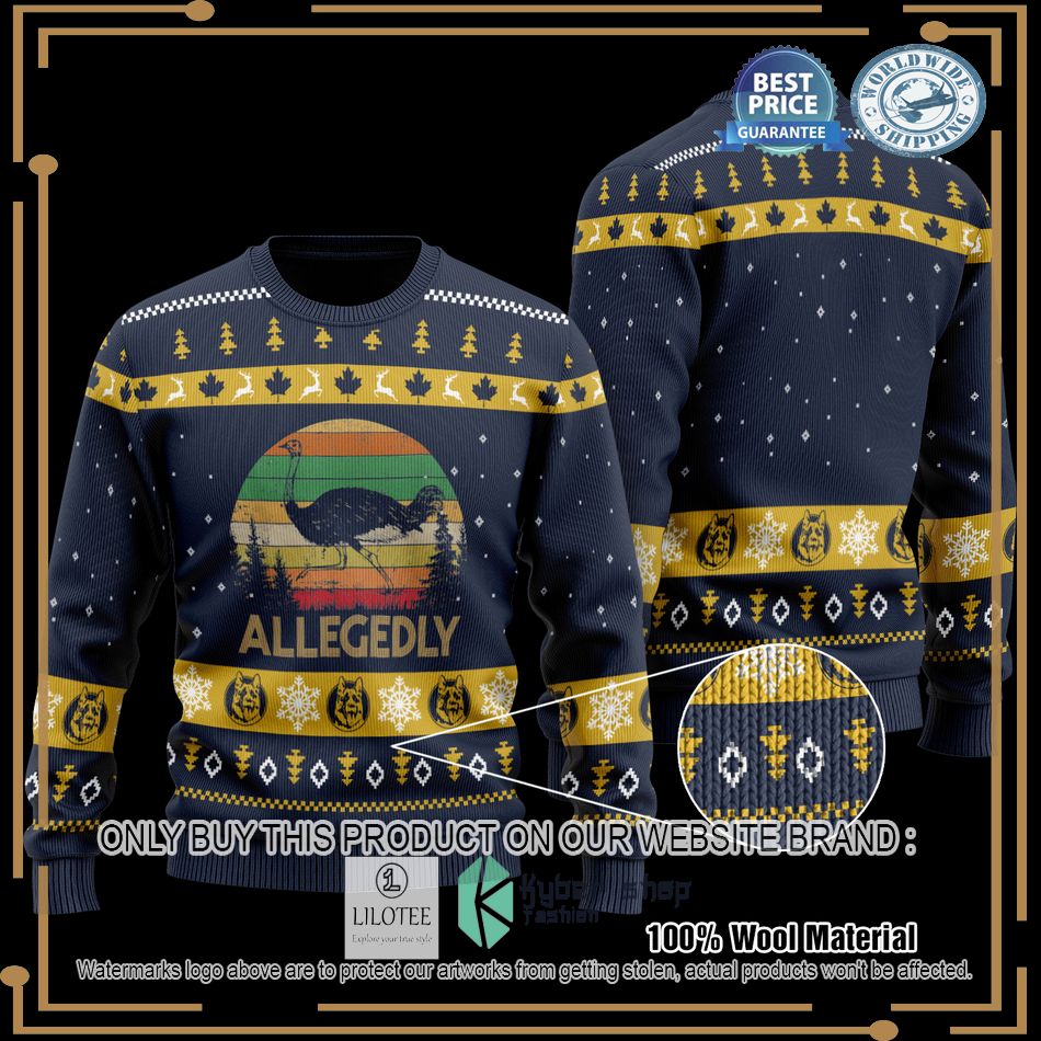 letterkenny allegedly christmas sweater 1 79609