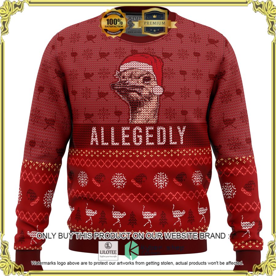 letterkenny allegedly hat christmas sweater 1 13043
