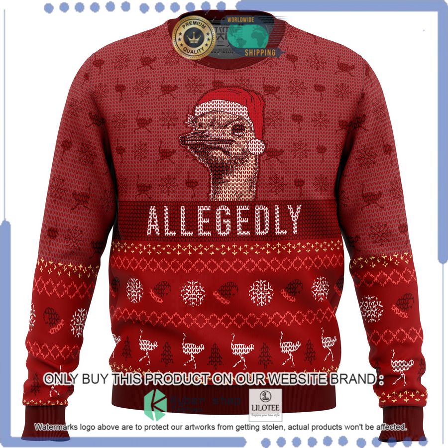 letterkenny allegedly hat christmas sweater 1 36937