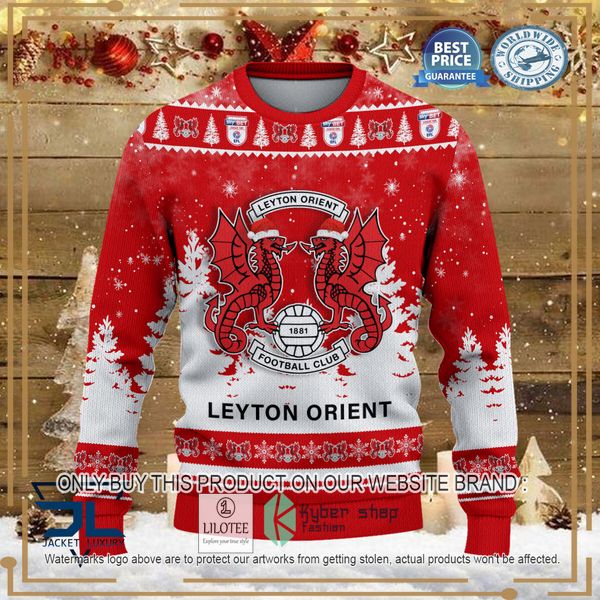 leyton orient christmas sweater 2 79098