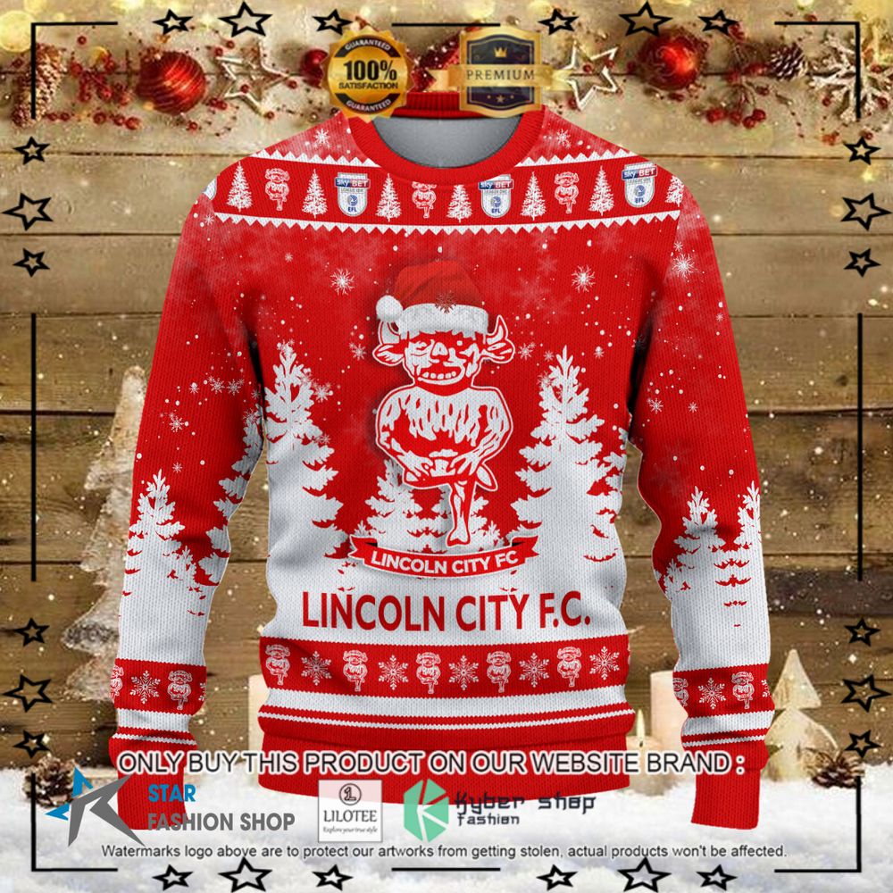 lincoln city f c red white christmas sweater 1 11399