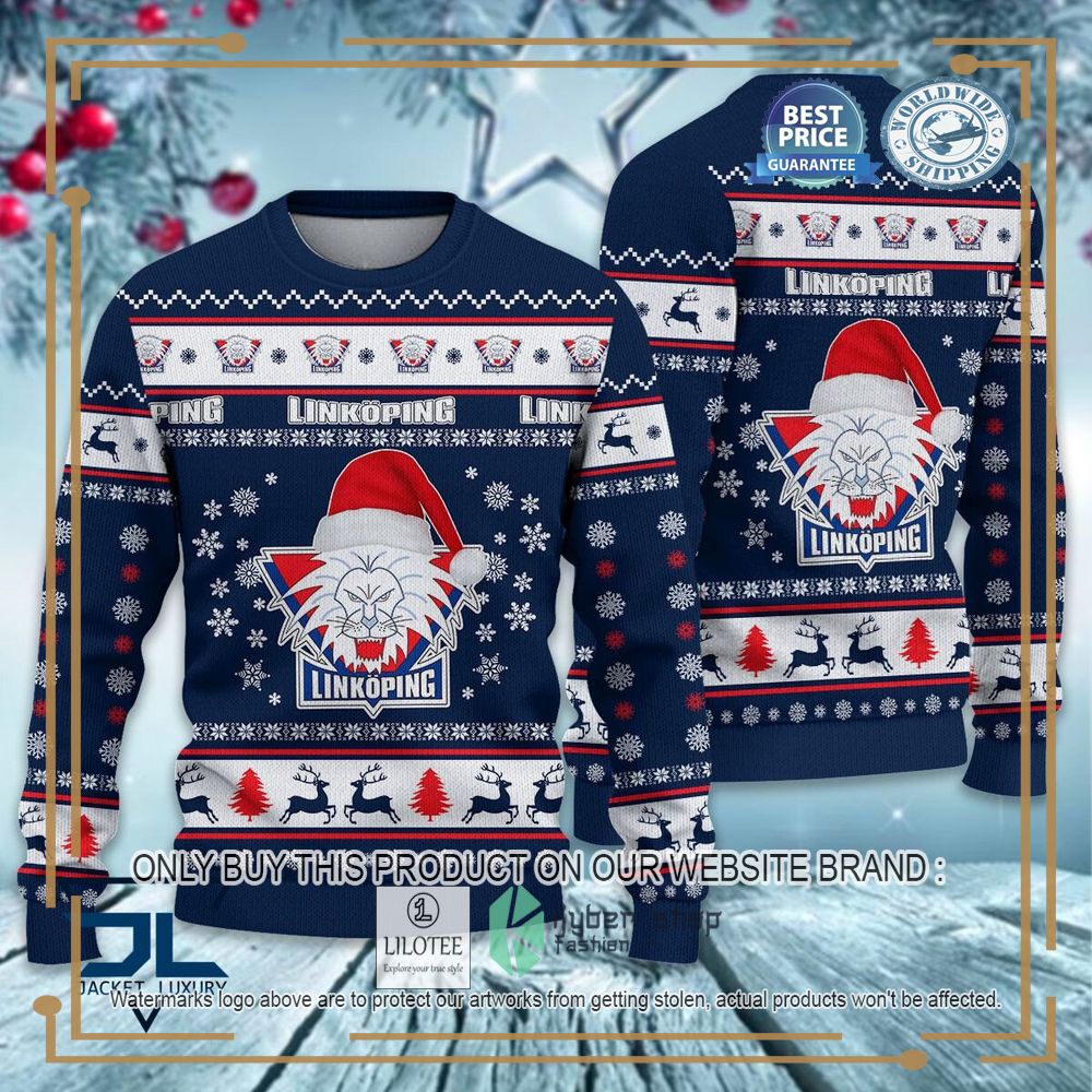 Linkoping HC Ugly Christmas Sweater 6
