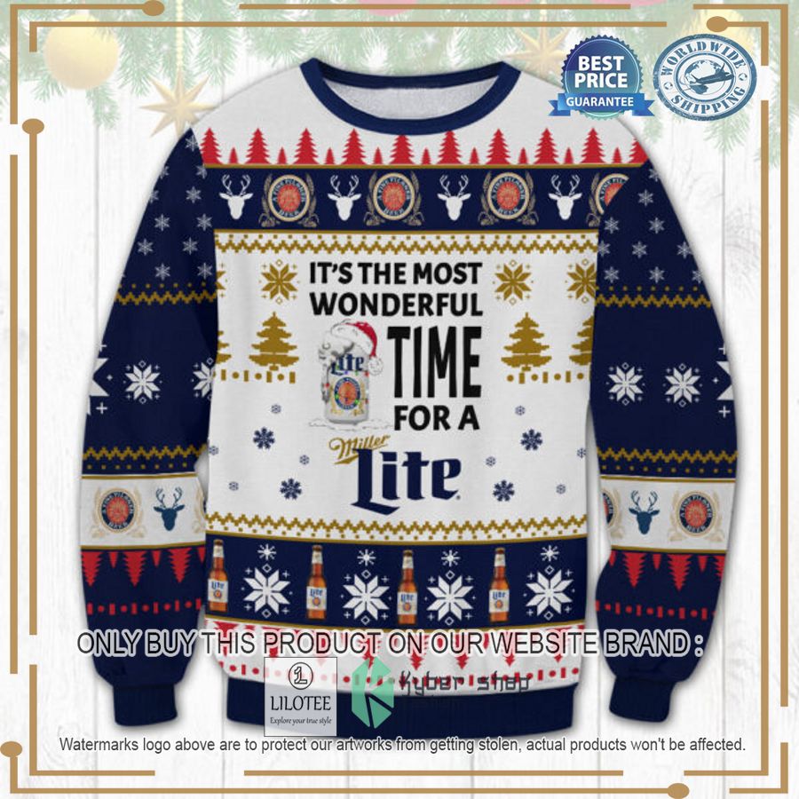 Lite Wonderful Time Ugly Christmas Sweater - LIMITED EDITION 2