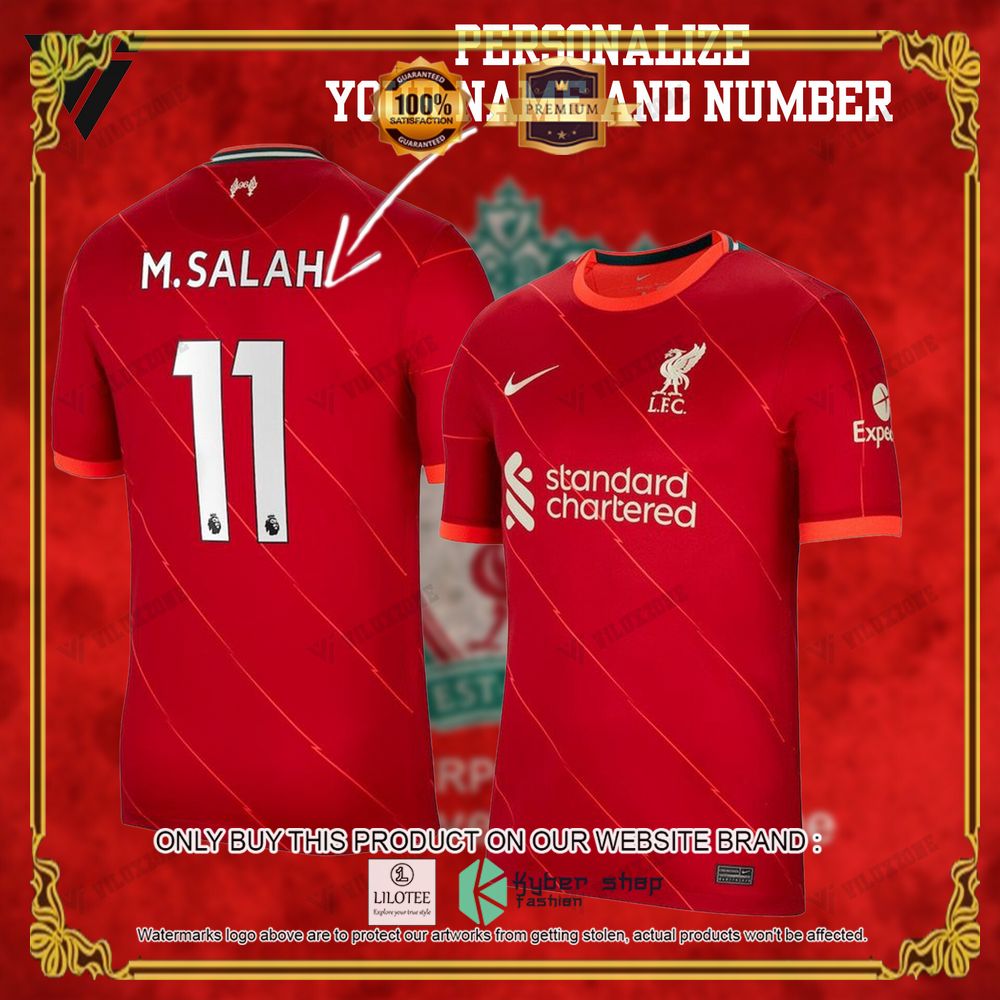 Liverpool FC Personalized 3D Shirt - LIMITED EDITION 9