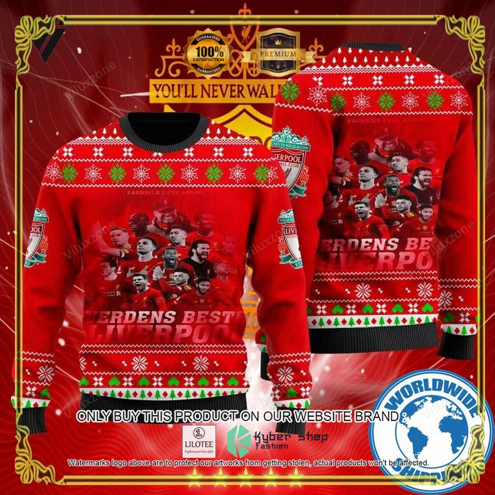 Liverpool FC Verdens Best Ugly Christmas Sweater - LIMITED EDITION 2