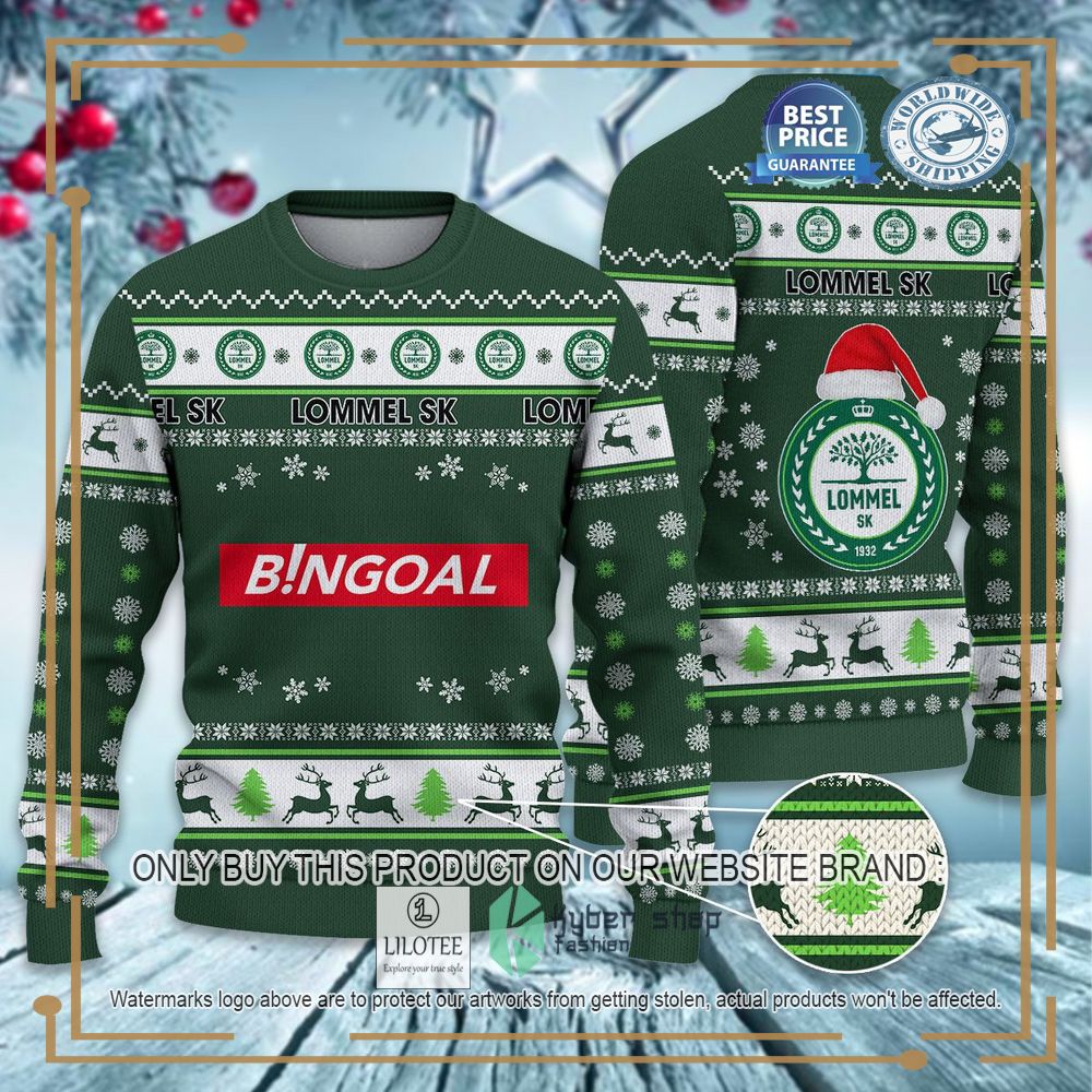 Lommel SK Ugly Christmas Sweater 7
